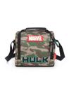 Lancheira Escolar Infantil Hulk Camuflado - Luxcel LA47053AG