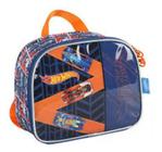 Lancheira Hot Wheels Térmica Infantil Masculina Escolar 2025 - Luxcel