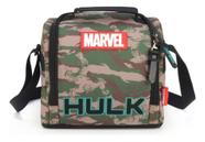 Lancheira Hulk Infantil Escolar Camuflado Verde - Luxcel