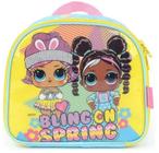 Lancheira Infantil Luxcel LA37983LO-AZ LOL Bling On Spring