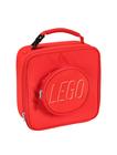 Lancheira LEGO Durable Isolada com Bolsa de Malha e Zíper Vermelho