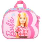 Lancheira Mochila Termica Menina Escolar Original Barbie - Luxcel