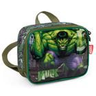 Lancheira Térmica Hulk Marvel Escolar Preto - Luxcel