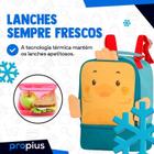 Lancheira escolar bolsa térmica Infantil para lanches e bebidas