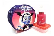 Lancheira Térmica Infantil Escolar Vampirina Lobinho Roxa F5