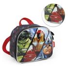 Lancheira Térmica Infantil Heróis Avengers Vermelho Luxcel