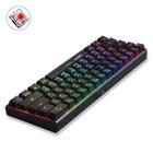 LANGTU G1000 Teclado Gaming com fio, comprimento do cabo: 1 (Blac vermelho - Lightbek Official Store