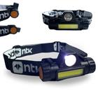 Lanterna de Cabeca Fenix Xt Led 300 Lumens Recarregavel Usb Ntk Trilha, Camping Nautika