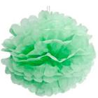 Lanterna de Papel Flor Verde Claro 25cm - 1 unidade - Regina - Rizzo