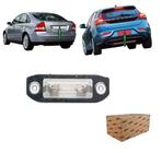 Lanterna de Placa Volvo S40 V40 02a 12 Preto TYC