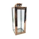 Lanterna Decorativa Marroquina Cobre 30X11X11Cm P