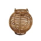 Lanterna Decorativa Marroquina De Rattan Style 24X23Cm - Inigual