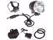 Lanterna Farol Bike Ws-112w Jws Led Cree Recarregavel T6