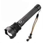 Lanterna Laser Tática Titanium Pro Camping T9 Trilha Led Usb