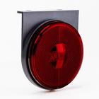 Lanterna Lateral Ø85mm Led Saida Fios E Suporte Rubi 2un