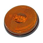 Lanterna Led Lateral Carreta Guerra Bivolt Laranja Sem Suporte - Pradolux - PL0690.00.41