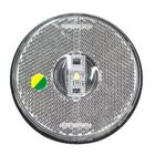 Lanterna led lateral Carreta Guerra com cabos - Cristal - Pradolux