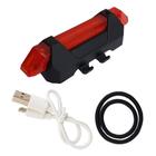 Lanterna Led Para Bicicleta Bike Sinalizador Usb Charbs