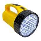 Lanterna led recarregável super potente caça pesca acampamento com 19 leds