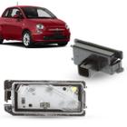 Lanterna Luz De Placa Com Led Fiat 500 Cinquecento após 2012 Conector Quadrado - CLICKAR