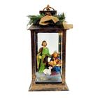 Lanterna Marroquina Natalina Presépio Com Luz 27X14Cm Natal - Inigual