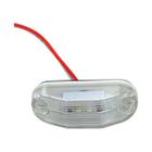 Lanterna Placa Cristal 2 Leds Onibus Em Acrilico Altura 24Mm Largura 68Mm Profundidade 22Mm