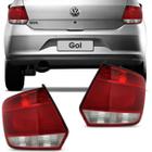 Lanterna Traseira Gol G6 2012 2013 2014 2015 2016 Bicolor Cristal