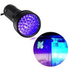 Lanterna Ultravioleta 51 Led Luz Negra Uv Blacklight Escorpião Nota Falsificada