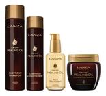 Lanza Sh + Cond + Más + Óleo Keratin Healing Oil