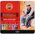 Lapis Aquarelavel Mondeluz 24 cores Koh-I-Noor