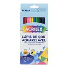 Lapis cor 12 cores Aquarelavel 09652 - ACRILEX