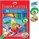 Lápis Cor 36 Cores Aquarela 120236G - Faber Castell - Faber-Castell