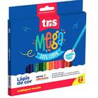 Lapis cor mega softcolor 24cor cjto - TRIS