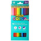 Lápis de Cor 12 Cores Multicolor