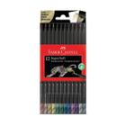 Lápis de Cor 12 Cores Supersoft Metálicas Faber-castell - FABER CASTELL