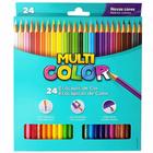 Lapis De Cor 24 Cores FABER CASTELL Multicolor Ecolapis - Faber-Castell