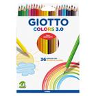 Kit 3 Lápis De Cor 12 Cores Tons Caixa Pintar Escolar Educativo Pintura  Ecológico Multicores Pacote Conjunto - Wincy - Lápis de Cor - Magazine Luiza