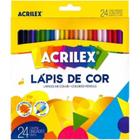 Lápis de Cor Acrilex - 24 cores