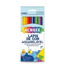 Lápis De Cor Aquarelavel C/12Cores - Acrilex