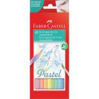 Lapis de COR Aquarelavel Ecolapis 10 Cores Pastel - FABER-CASTELL