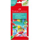 Lapis de COR Aquarelavel Ecolapis 12 Cores - FABER-CASTELL