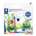 Lápis De Cor Aquarelável Staedtler Com 24 Cores 14610C