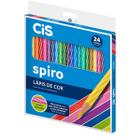 Lápis De Cor Cis Spiro - 24 cores