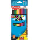 Lapis de cor color peps com 12 - 832023zv - MAPED