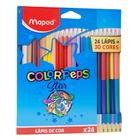 Lápis De Cor Color Peps Star 24 Unidades e 30 cores - Maped