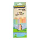 Lapis de cor com 10 cores em tom pastel - masterprint