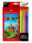 Lápis de Cor Ecolápis 12 Unidades E 6 Ecolápis Neon - Faber Castell