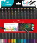 Lápis de Cor EcoLápis SuperSoft 100 Cores Faber-Castell
