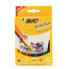 Lápis de cor Evolution Triangular Bic 12 Cores