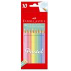 Lápis de Cor Faber Castell 10und Cores Pastel - FABER-CASTELL